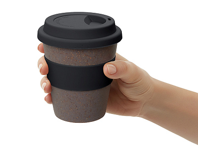 Стакан из бамбукового волокна Café