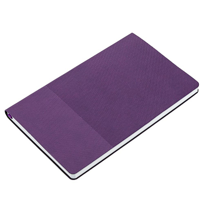 Ежедневник Knit, недатированный, фиолетовый