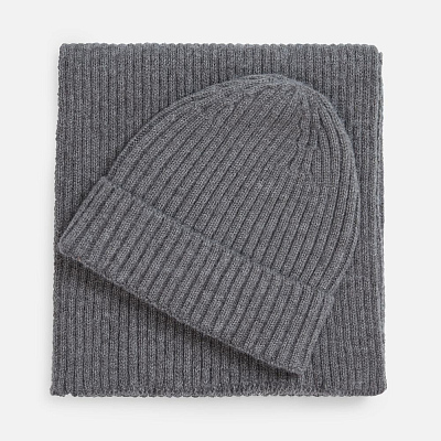 Шапка Laconi, темно-серый меланж