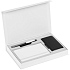 Коробка Silk с ложементом под ежедневник 10x16 см, аккумулятор и ручку, белая - Фото 3