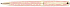 Ручка шариковая Pierre Cardin RENAISSANCE. Цвет - розовый и золотистый. Упаковка В-2. - Фото 1