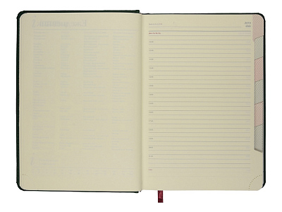 Ежедневник недатированный А5 Velvet Index с индексами