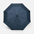Зонт складной Smooth Move с плавным закрытием, темно-синий - Фото 2