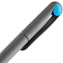 Ручка шариковая Prodir DS1 TMM Dot, серая с голубым - Фото 6