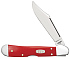 Нож перочинный ZIPPO Red Synthetic Smooth Mini Copperlock, 92 мм, красный - Фото 1