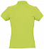 Рубашка поло женская Passion 170, зеленое яблоко - Фото 2