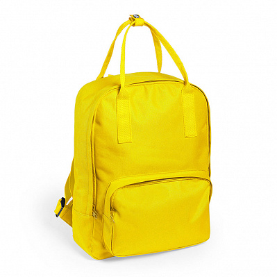 Рюкзак SOKEN , 39х29х12 см, полиэстер 600D (Желтый)