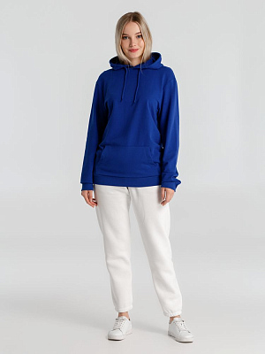 Толстовка с капюшоном унисекс Hoodie, ярко-синяя