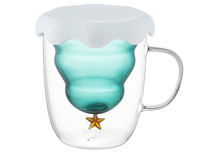 Кружка с двойными стенками с елочкой внутри Winter Wonderland