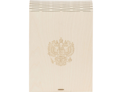 Набор За Россию в деревянной коробке