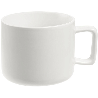 Чашка Jumbo, матовая, белая (Белый)