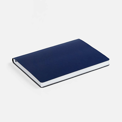 Ежедневник Nebraska Flex, недатированный, синий с серебром