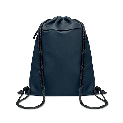 Drawstring bag in 600D RPET (Синий)