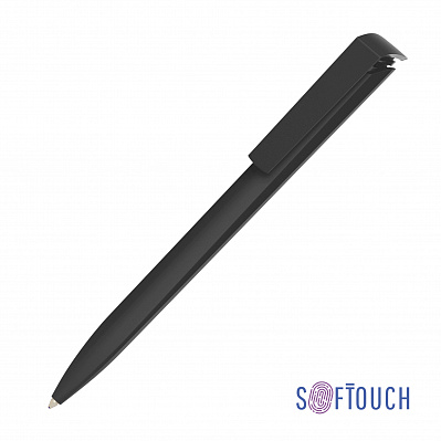 Ручка шариковая TRIAS SOFTTOUCH  (Черный)
