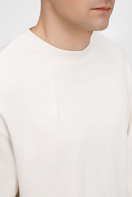 Свитшот унисекс Sinkopa, молочно-белый