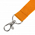 Ланъярд NECK, оранжевый, полиэстер, 2х50 см - Фото 2