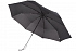 Зонт складной Fiber, черный - Фото 1