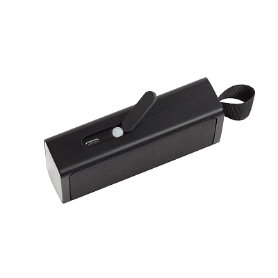 Bluetooth колонка "Vibe" 5Вт с фонариком и магнитным креплением, черный