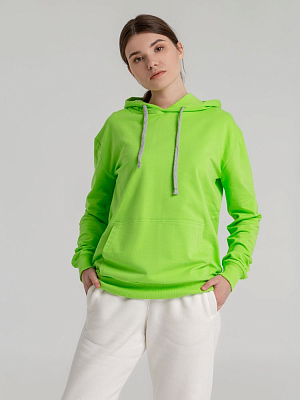 Толстовка с капюшоном Unit Kirenga, зеленое яблоко