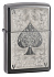 Зажигалка ZIPPO Classic с покрытием Black Ice ®, латунь/сталь, чёрная, глянцевая, 38x13x57 мм - Фото 1