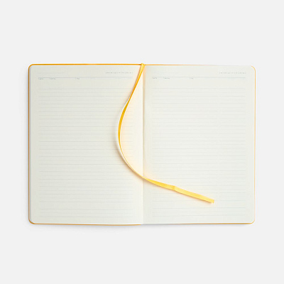 Ежедневник Vale New, недатированный, желтый