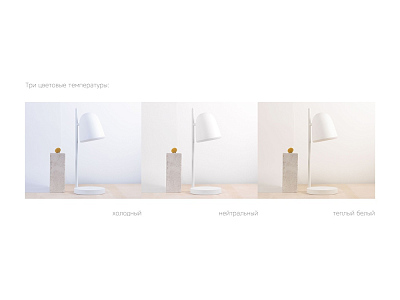 Настольная лампа с беспроводной зарядкой LED L2