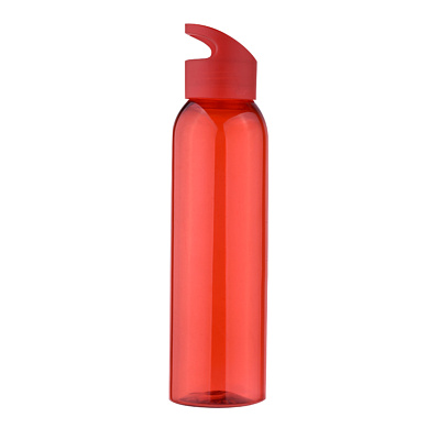 Бутылка пластиковая для воды Sportes, красная (Красный)