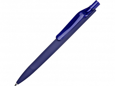 Ручка пластиковая шариковая Prodir DS6 PRR софт-тач (Синий)