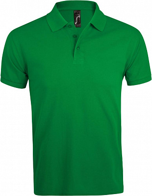 Рубашка поло мужская Prime Men 200 темно-зеленая (Зеленый)