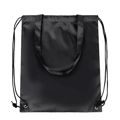 Сумка-рюкзак для покупок LUKMORY, чёрная