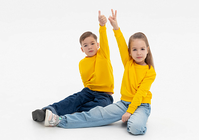 Свитшот детский STAN футер без начёса, 260, 63J