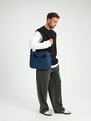 Сумка для ноутбука Delegate, синяя