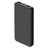 Внешний аккумулятор Polus, 10000 Mah, софт-тач покрытие, черный - Фото 1