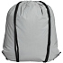 Рюкзак-мешок Manifest из светоотражающей ткани, серый - Фото 4