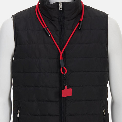 Кабель-ланьярд energyFlex Power Delivery 60 Вт, красный