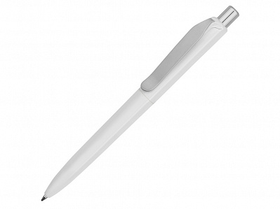 Ручка пластиковая шариковая Prodir DS8 PSP (Белый/серебристый)