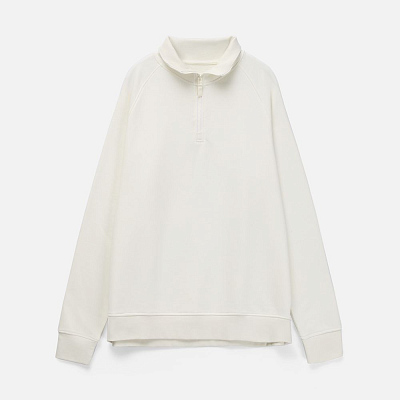 Толстовка унисекс S3, молочно-белая