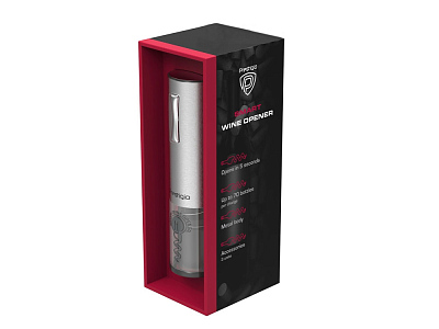 Набор для вина с автоматическим штопором Nemi