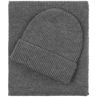 Шарф Bernard, серый меланж