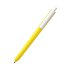 Ручка пластиковая Koln, желтая - Фото 3