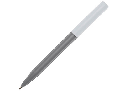 Ручка пластиковая шариковая Unix из переработанной пластмассы (Серый)