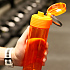 Пластиковая бутылка Barro, оранжевая - Фото 4
