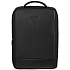 Рюкзак для ноутбука Santiago Slim с кожаной отделкой, черный - Фото 2