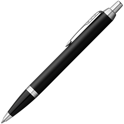 Ручка шариковая Parker IM Essential Muted Black CT, черная (Черный)