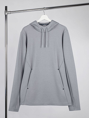 Худи унисекс Begi, молочно-белое (Серый)