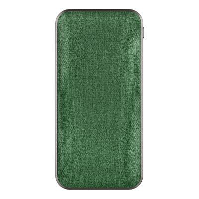 Внешний аккумулятор Твид PB (Tweed PB) 10000 mAh, зеленый