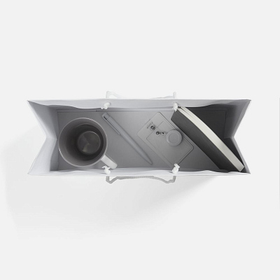 Набор Flat White, серый