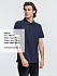 Рубашка поло мужская Virma Premium, темно-синяя - Фото 3