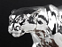 Скульптура "Пантера", серебристый - Фото 2