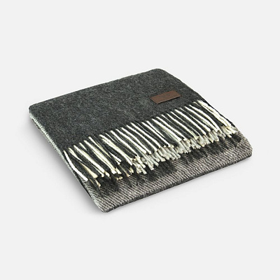 Плед Andes, темно-серый (Серый)